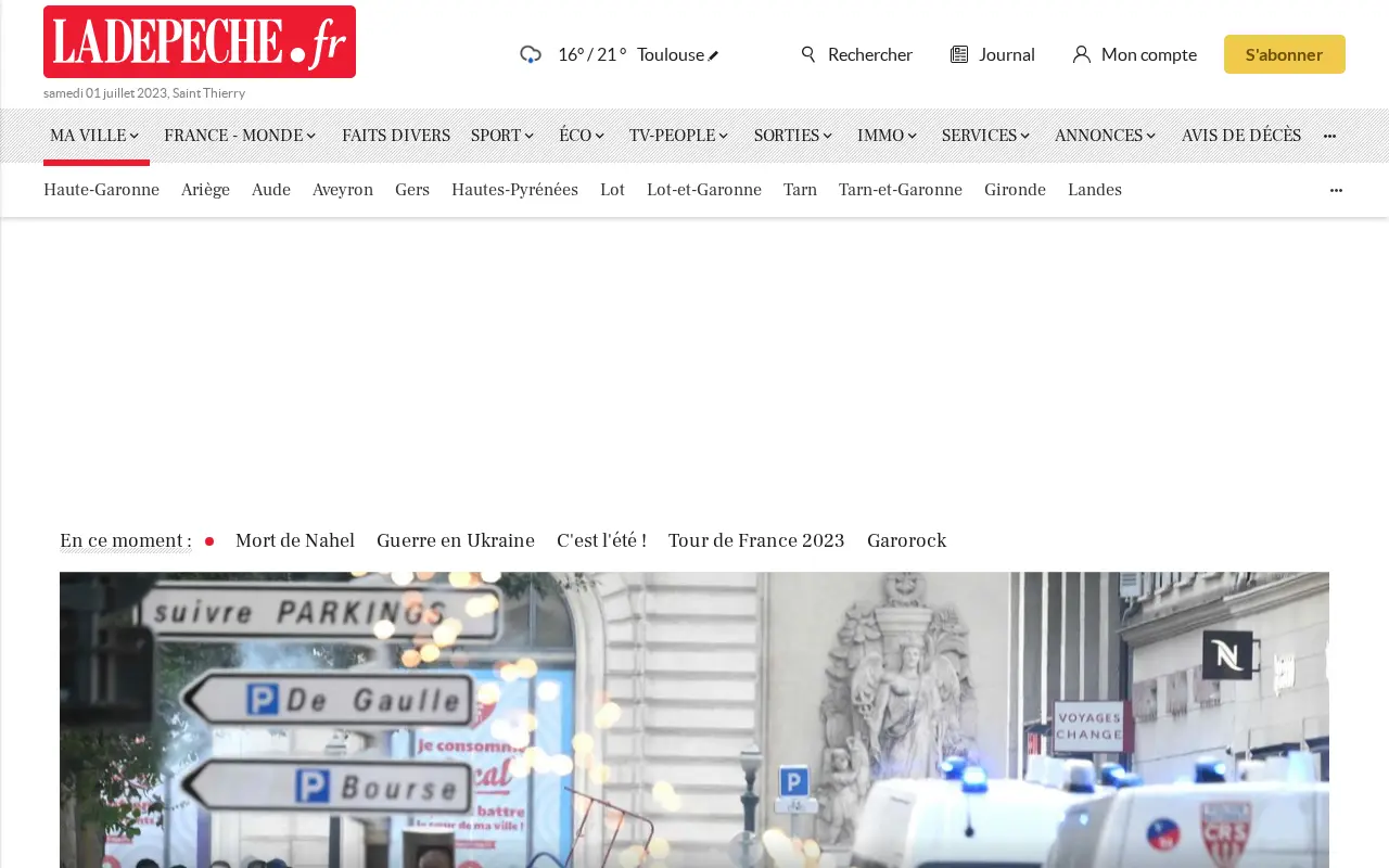 ladepeche.fr in 2023