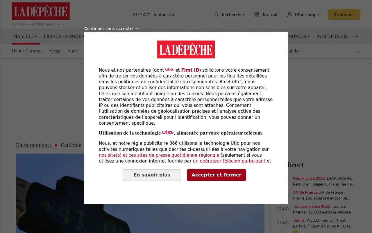 ladepeche.fr in 2025
