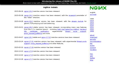 nginx.org in 2015
