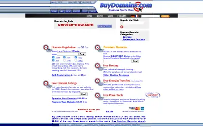 service-now.com in 2001
