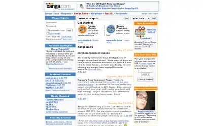 xanga.com in 2003