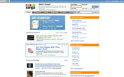 xanga.com in 2008