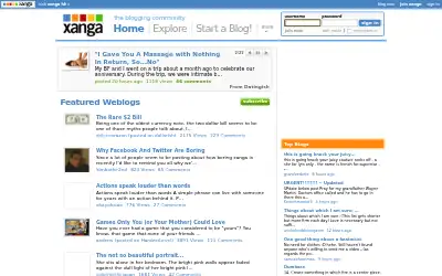 xanga.com in 2009