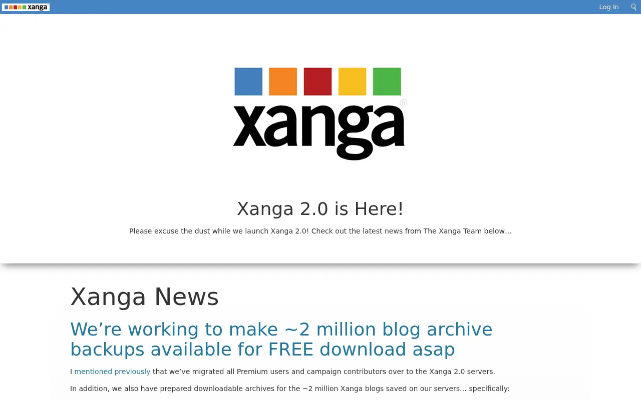 xanga.com in 2014
