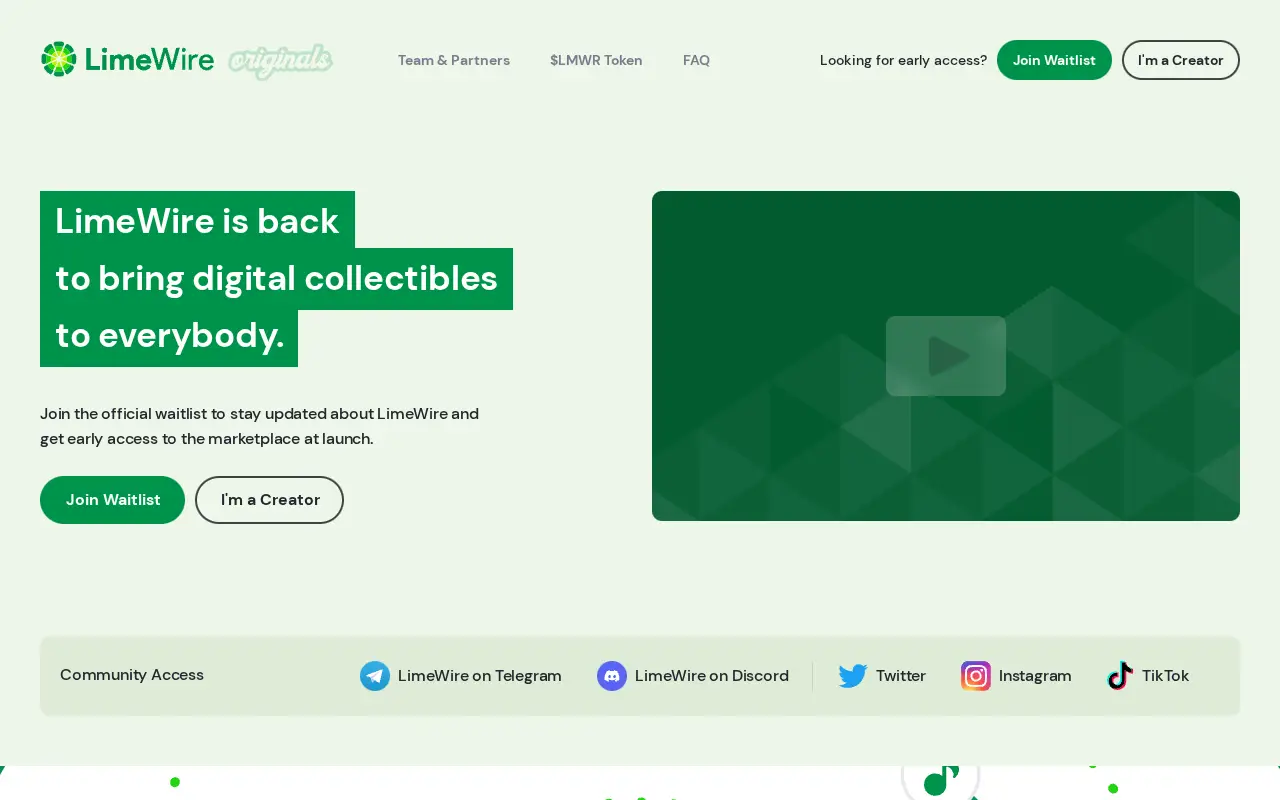 limewire.com in 2022