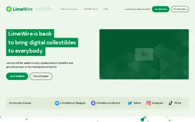 limewire.com in 2022