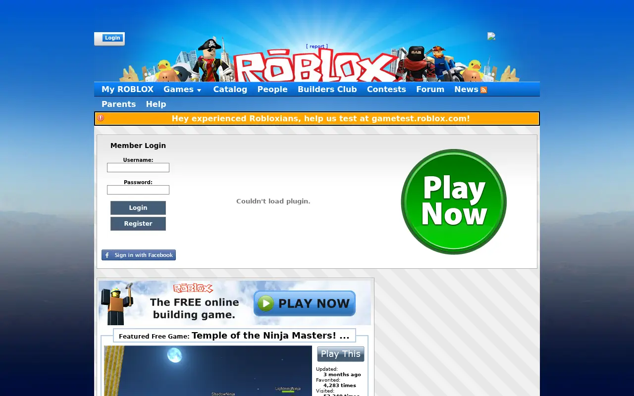 roblox.com in 2011