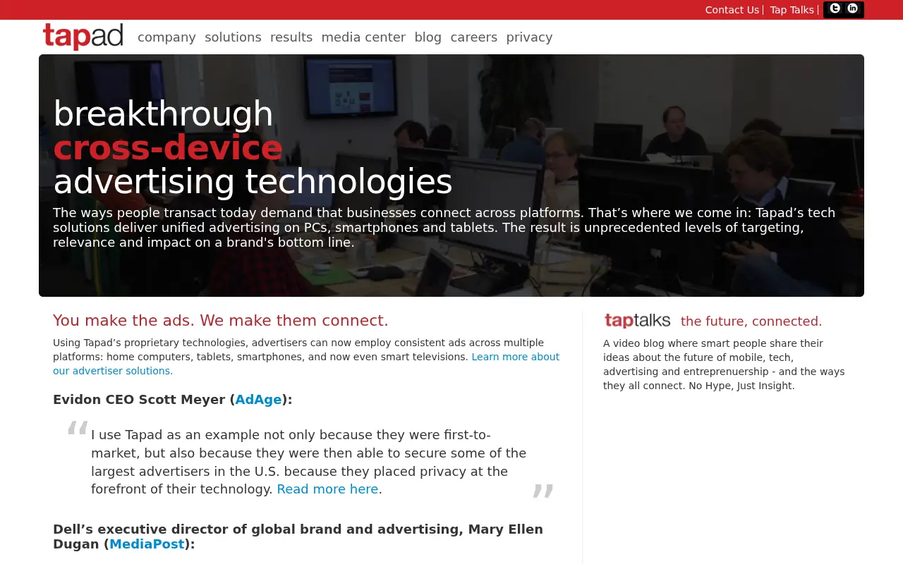 tapad.com in 2013