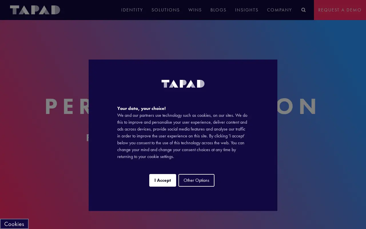 tapad.com in 2019