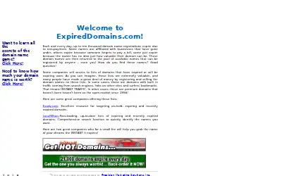 expireddomains.com in 2002