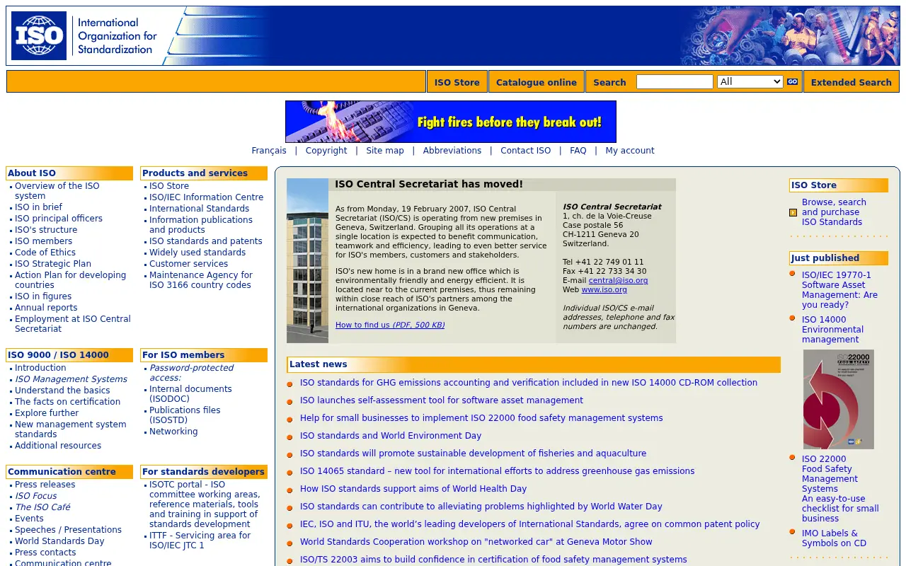 iso.org in 2007