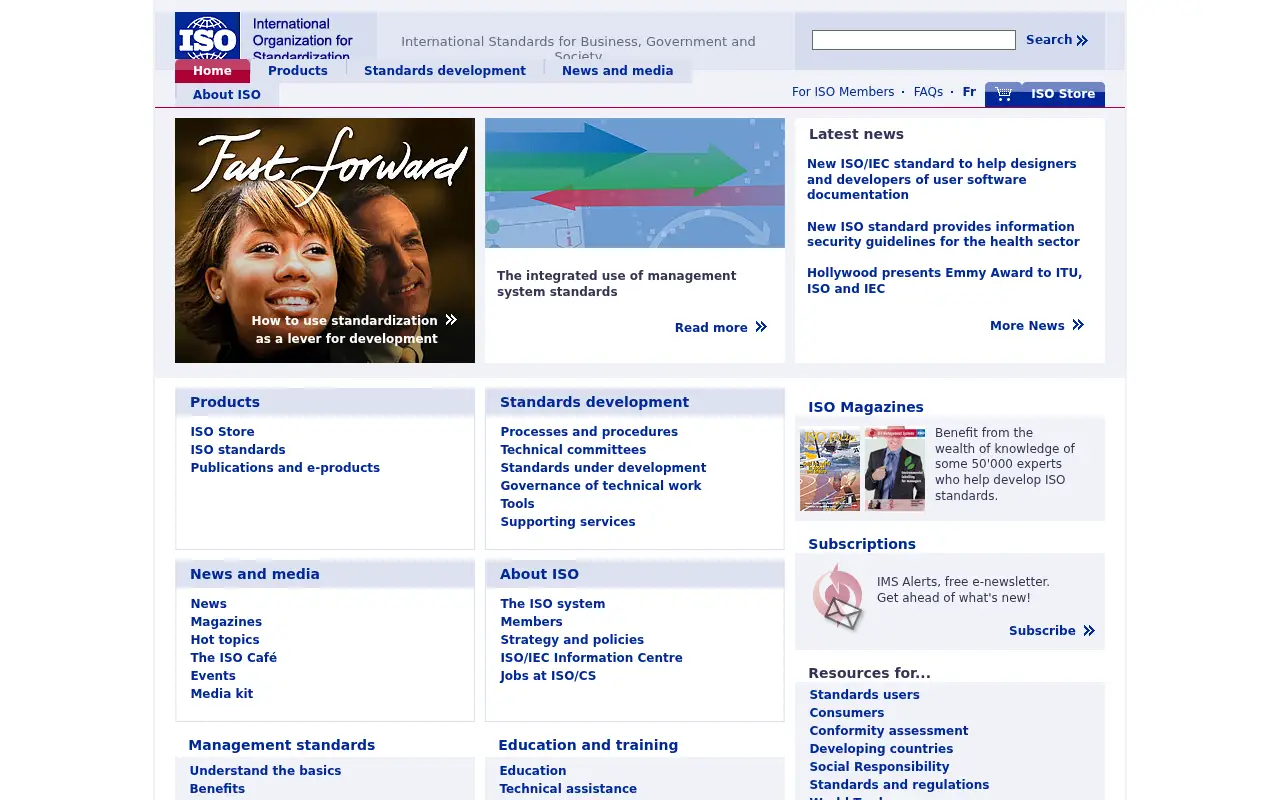iso.org in 2008