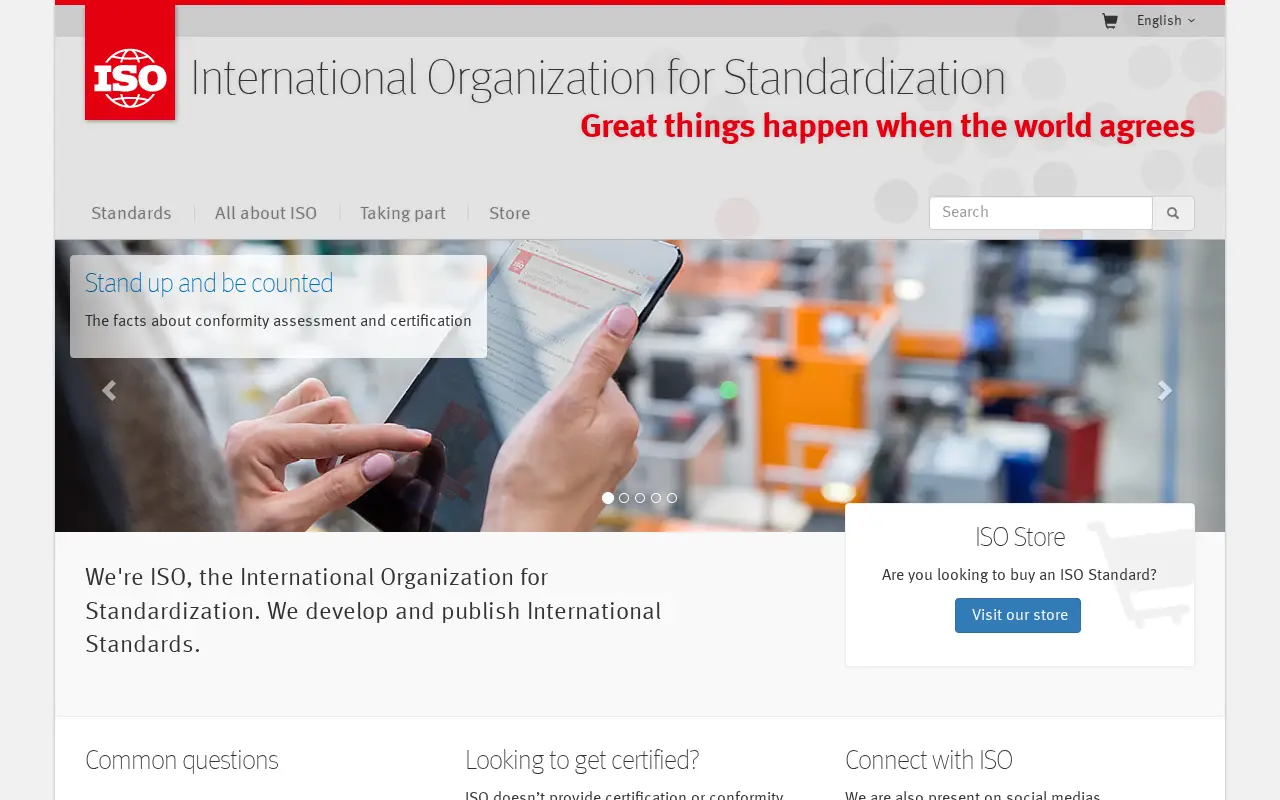 iso.org in 2017