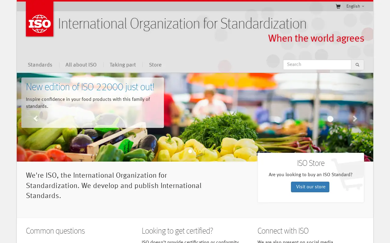 iso.org in 2018