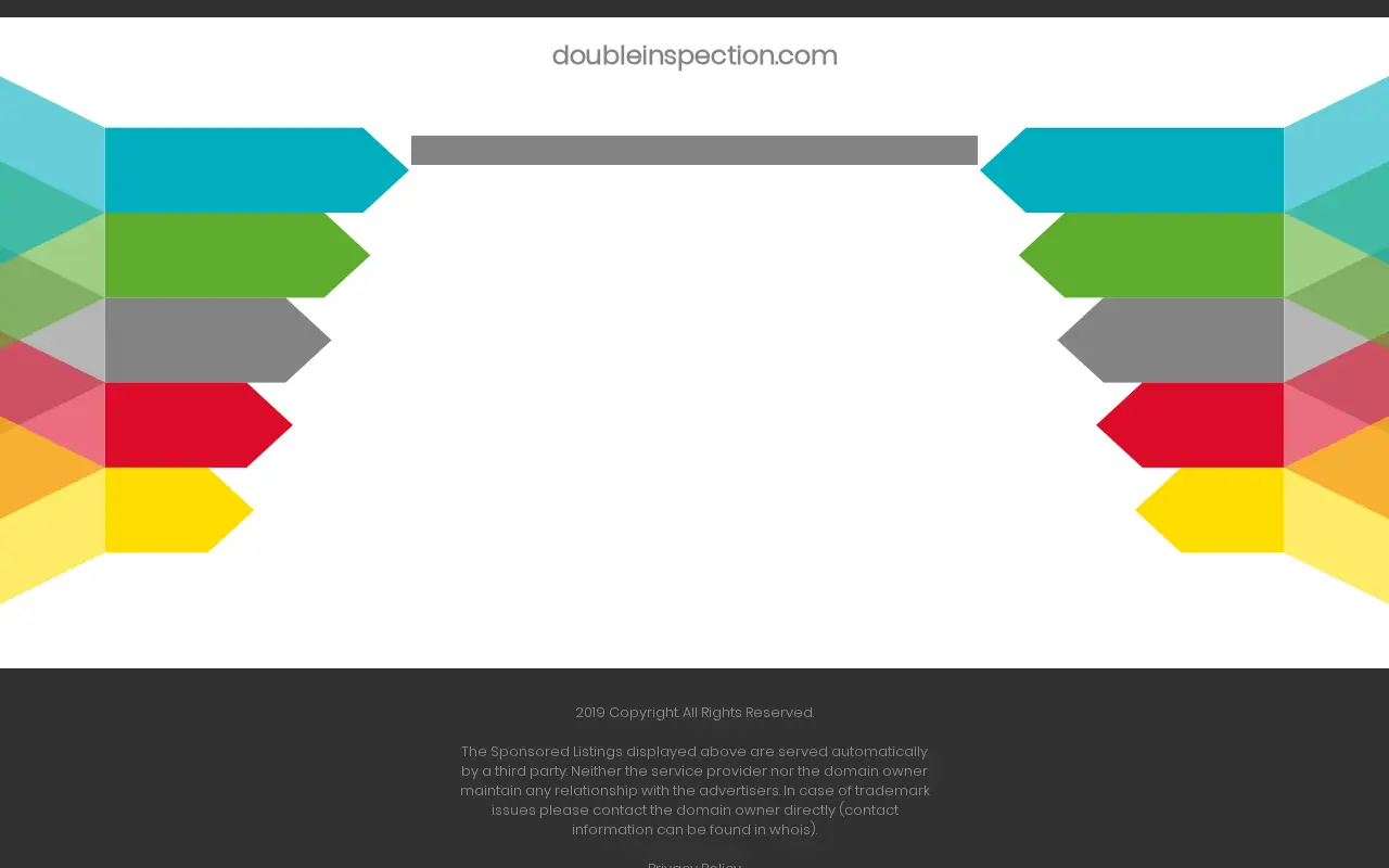 doubleinspection.com in 2019