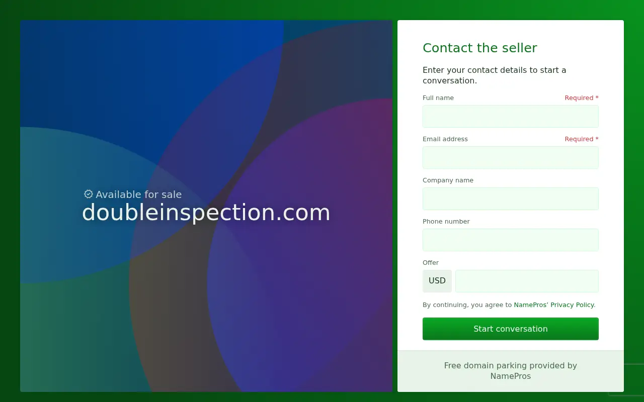 doubleinspection.com in 2024