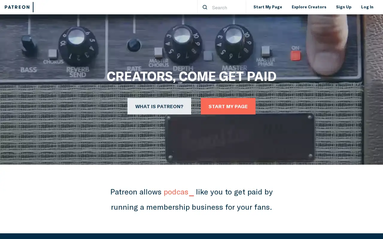 patreon.com in 2018