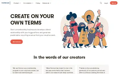 patreon.com in 2019
