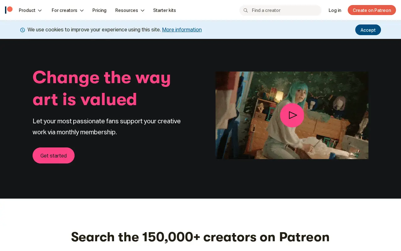 patreon.com in 2020
