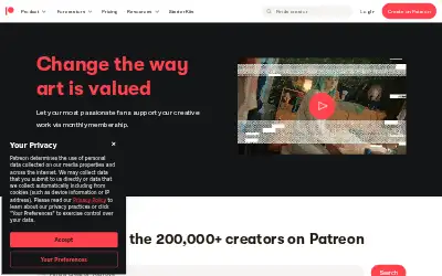 patreon.com in 2021