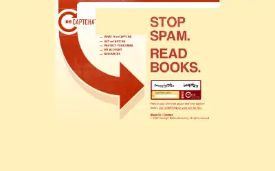 recaptcha.net in 2007