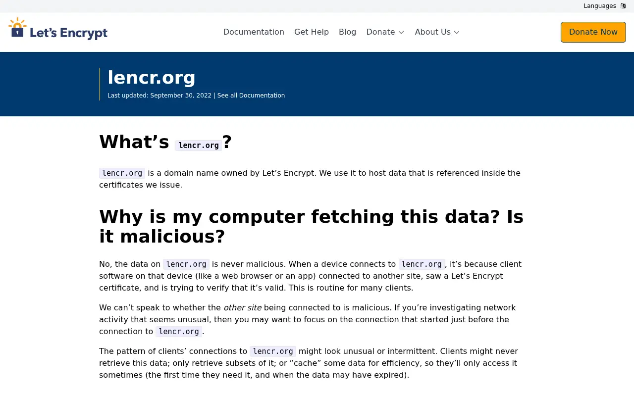 lencr.org in 2025