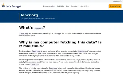 lencr.org in 2025