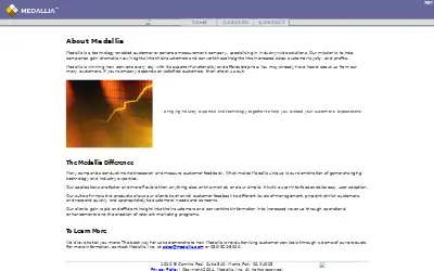 medallia.com in 2005