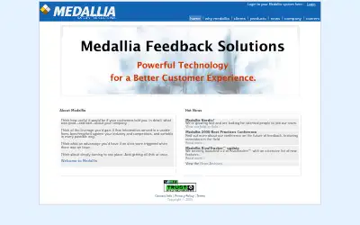 medallia.com in 2006
