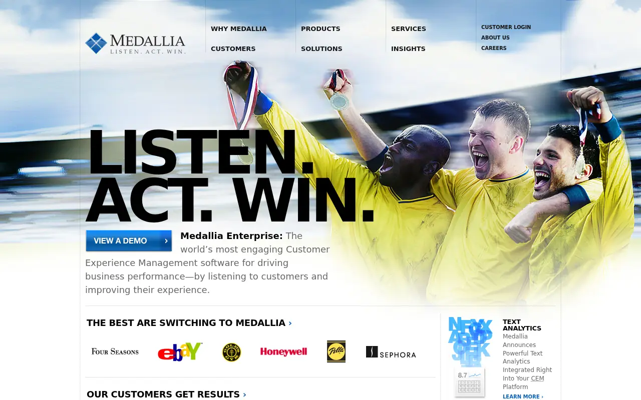 medallia.com on July 6, 2011