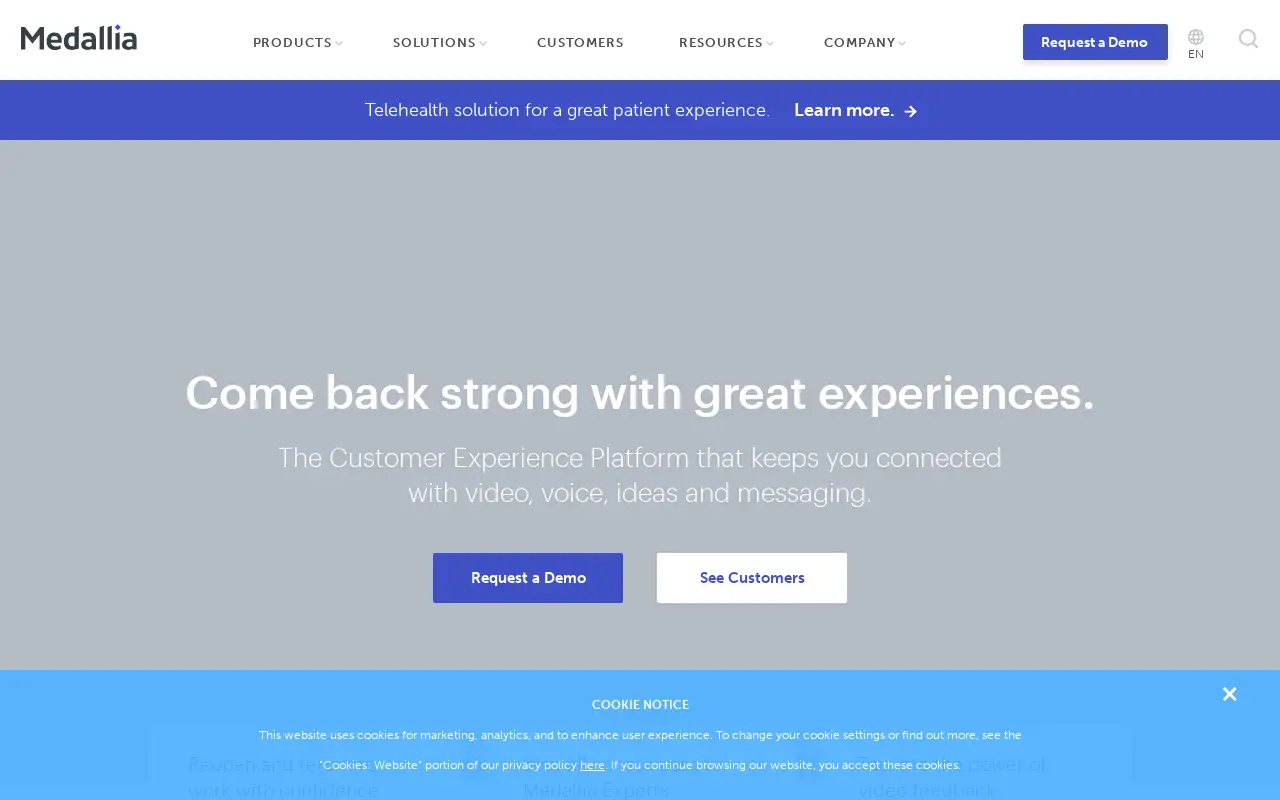 medallia.com in 2020