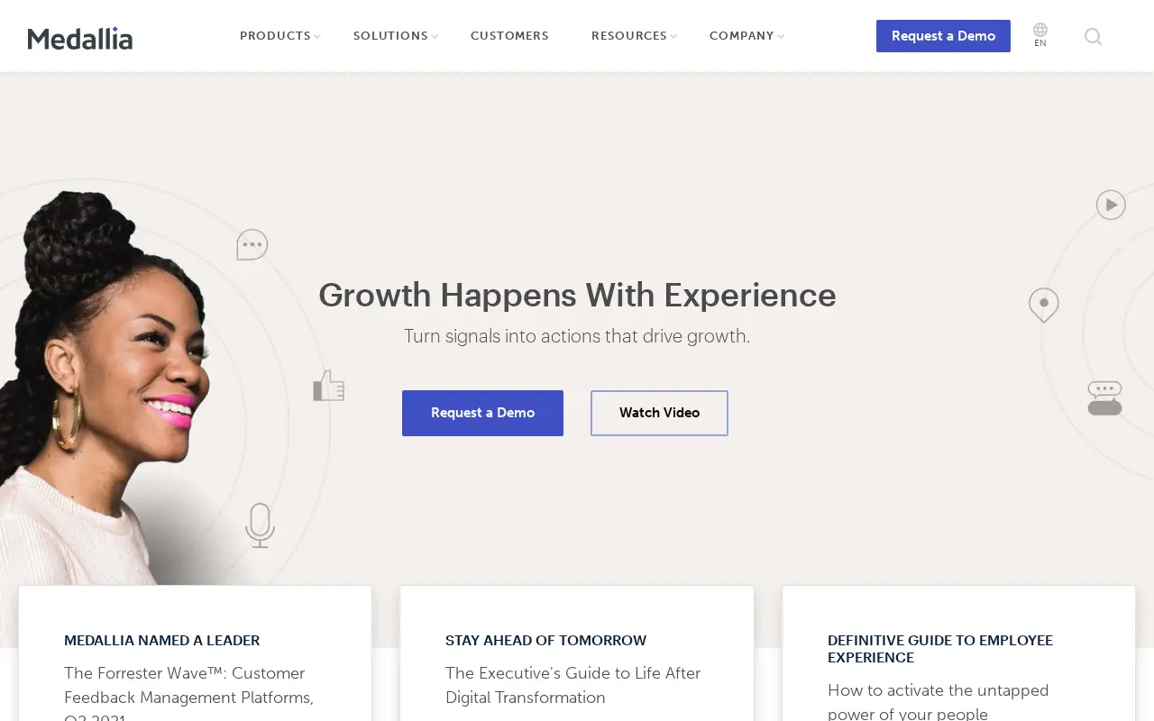medallia.com in 2021