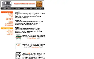 avast.com in 1999