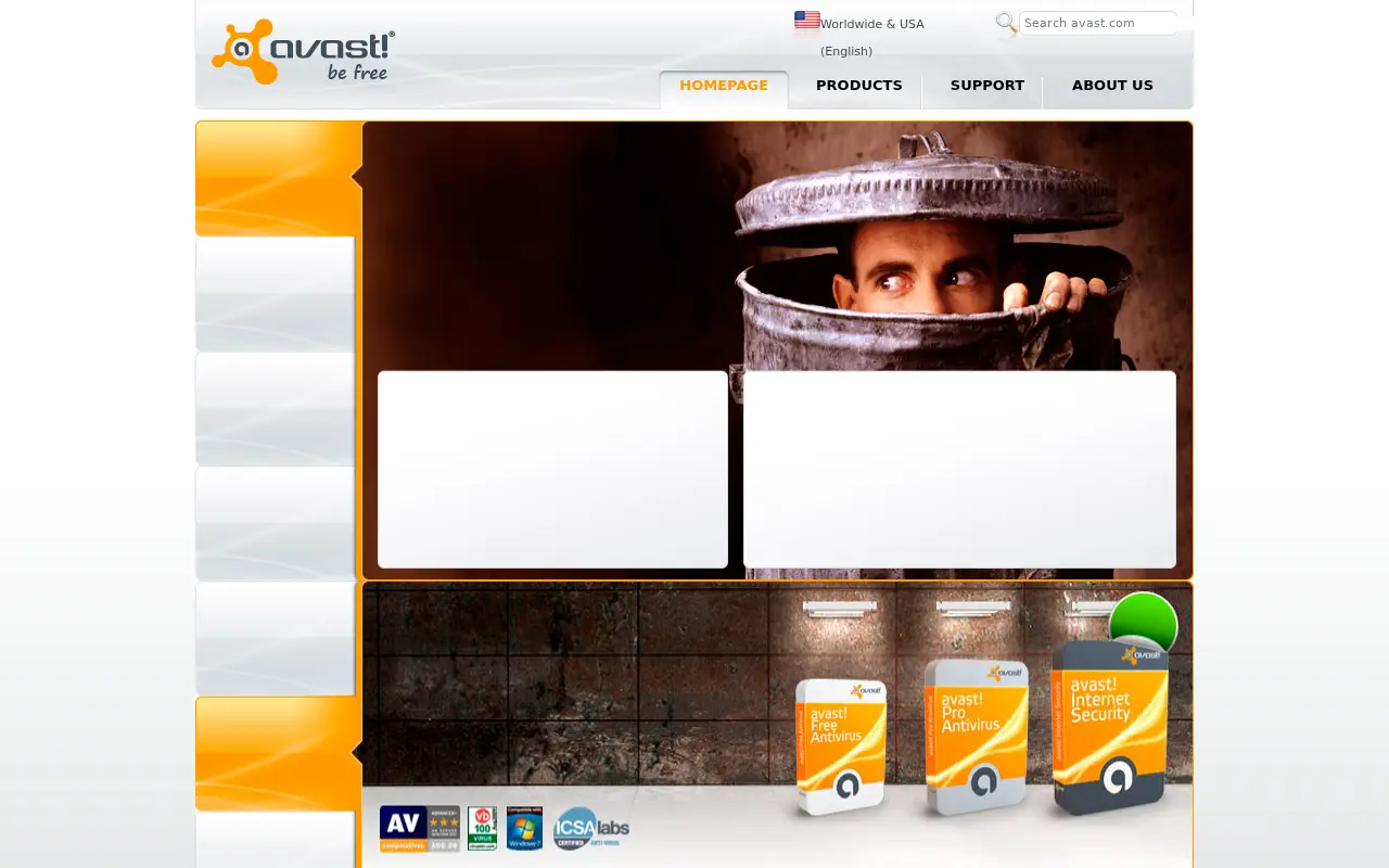 avast.com in 2010