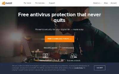 avast.com in 2018