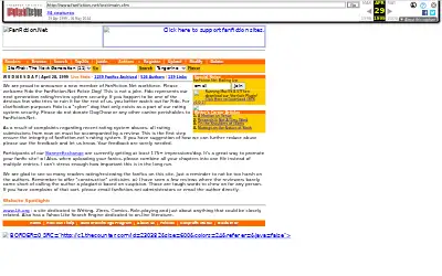 fanfiction.net in 1999