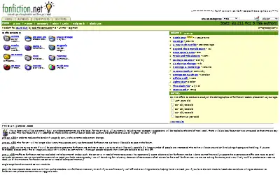 fanfiction.net in 2000