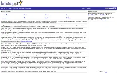 fanfiction.net in 2006