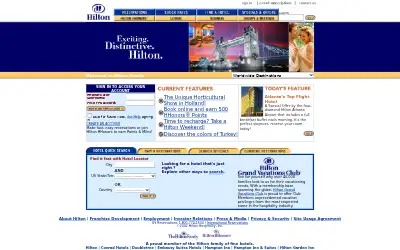 hilton.com in 2002