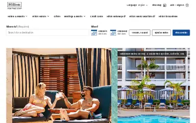 hilton.com in 2024