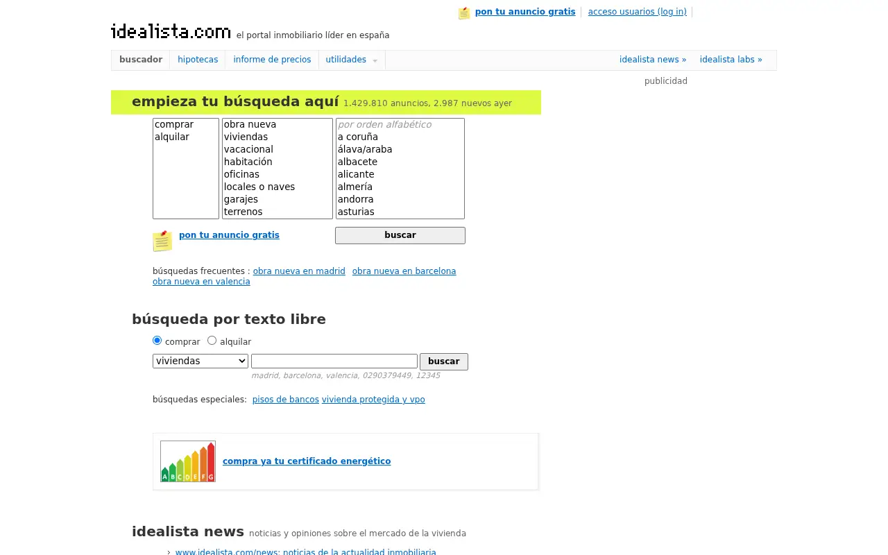 idealista.com in 2013