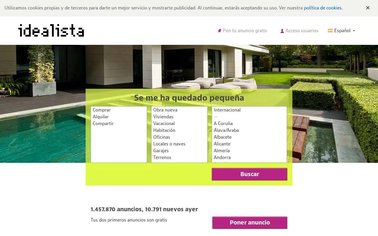 idealista.com on July 1, 2016