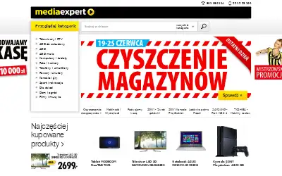 mediaexpert.pl in 2014