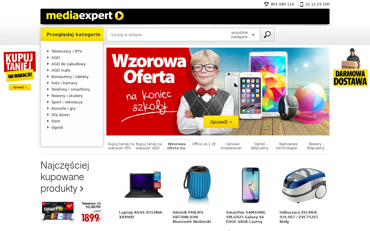 mediaexpert.pl in 2015