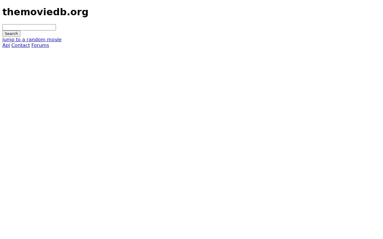 themoviedb.org in 2008