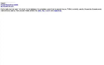 themoviedb.org in 2009