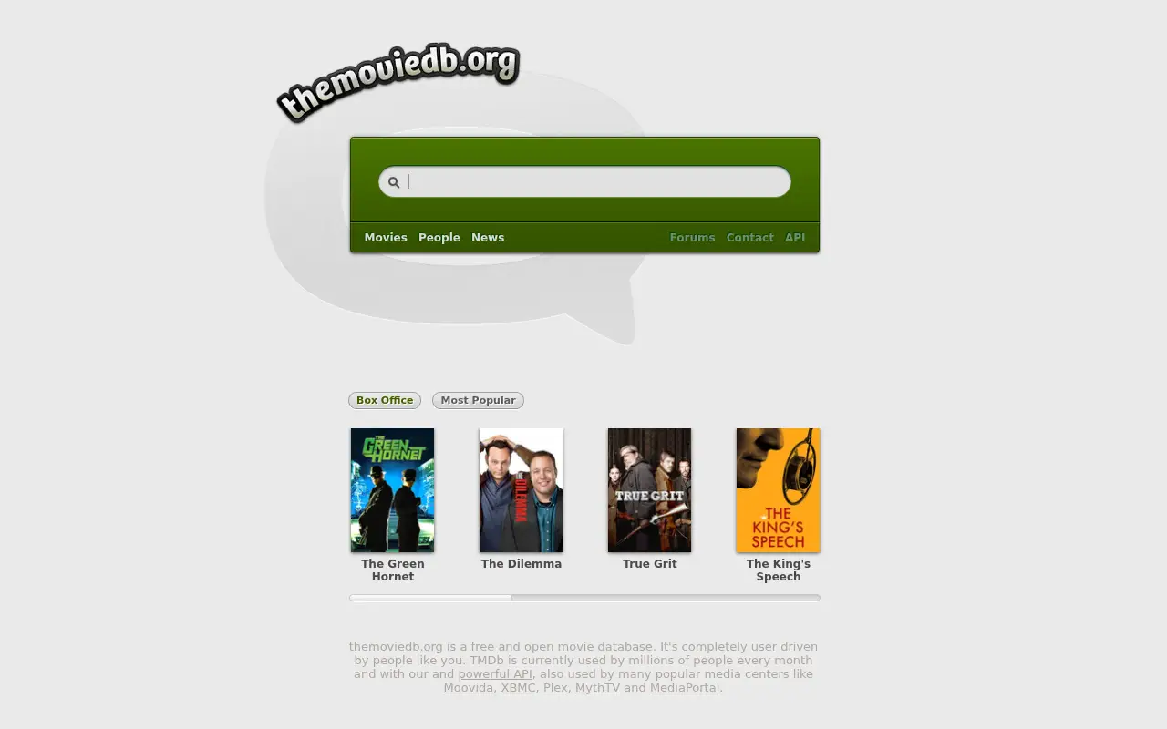 themoviedb.org in 2011