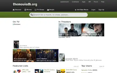 themoviedb.org in 2015