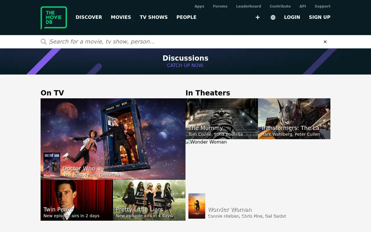 themoviedb.org in 2017