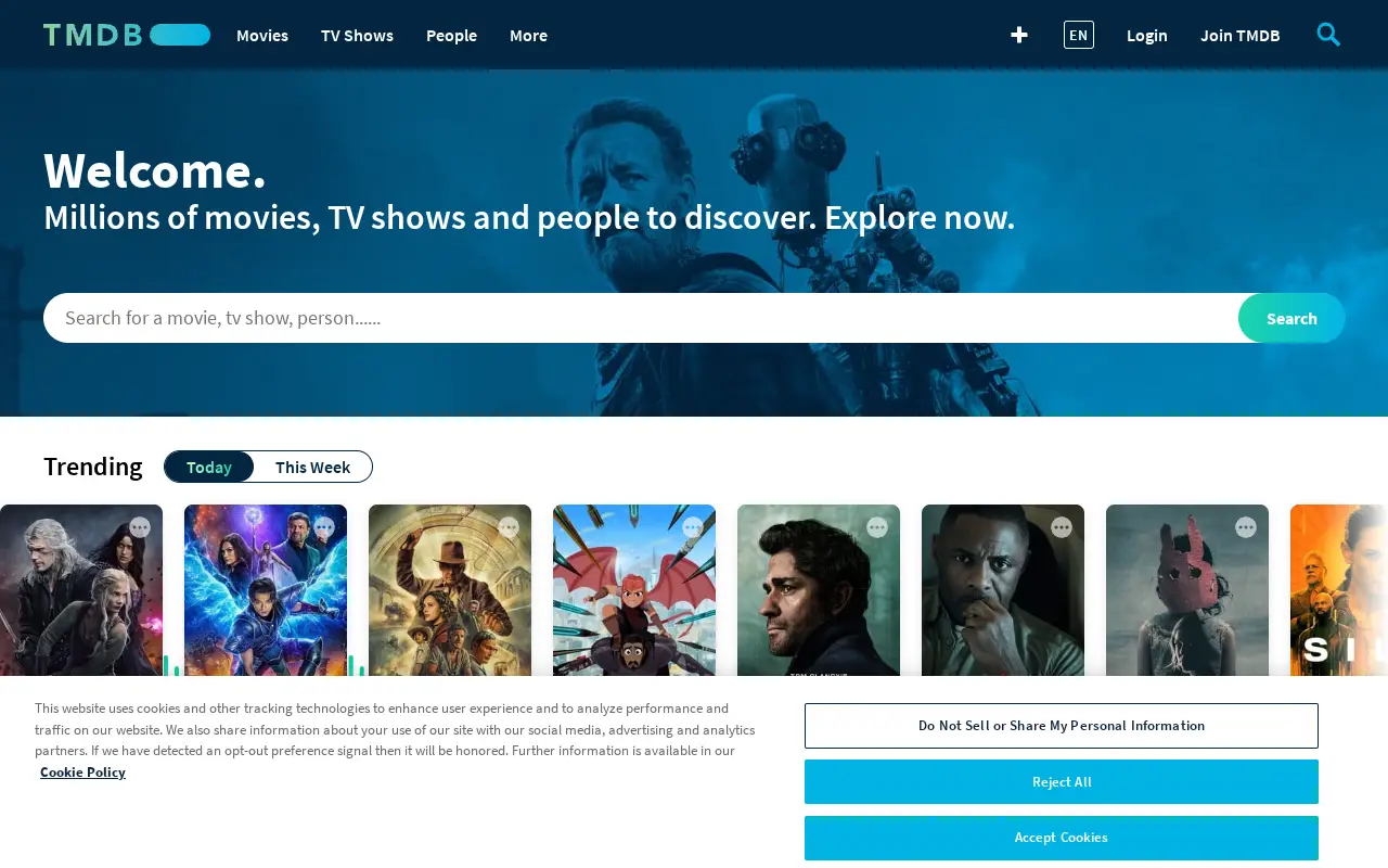 themoviedb.org in 2023
